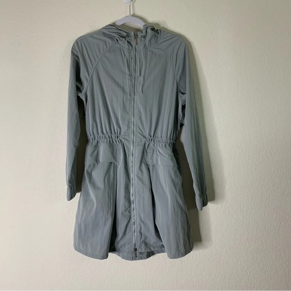 Lululemon womens gray pack & glyde full zip hooded jacket 4